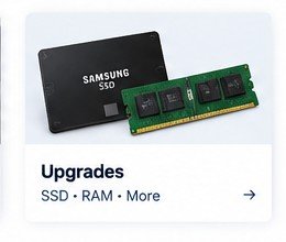 SSD and RAM upgrade